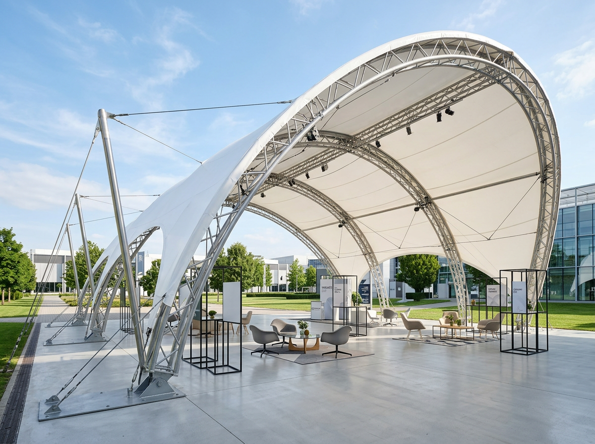 Tensostruttura ad Arco 15x8m